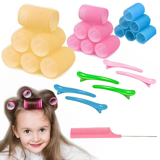 Heatless Hair Curler Roller Kit