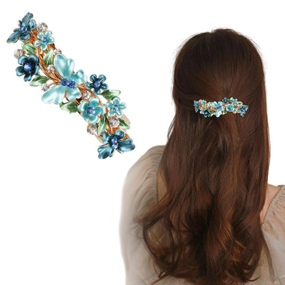 Women Stylish Latest Flower Spring Hair Clip