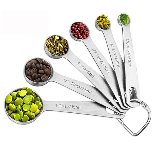 Measuring Spoons Set Stainless Steel Spoons for Cooking