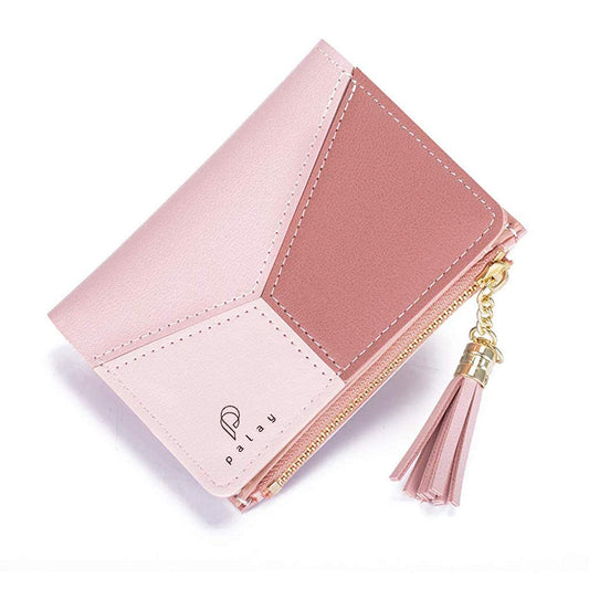 Small PU Leather Wallet Coin Purse Card Holder