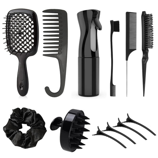 12Pcs Hair Brush Set
