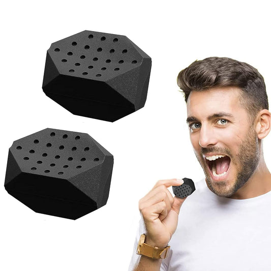 2Pcs Silicone Jawline Exerciser Trainer for Men Women