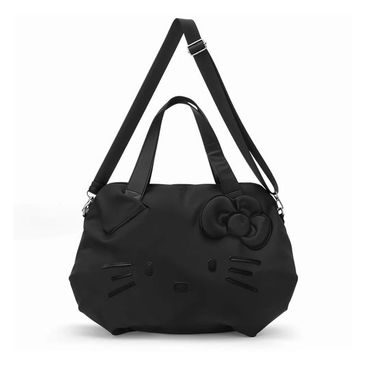 Kitty Oxford Shoulder Tote Bag Travel Duffel Bag