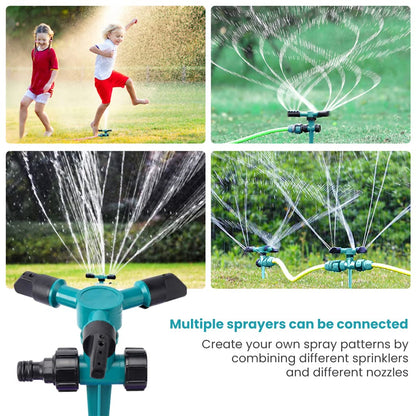 360° Rotating Irrigation Sprinkler