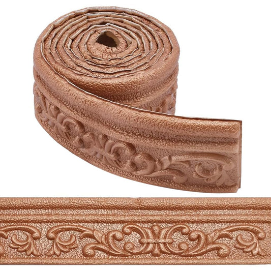 30Ft Vintage Wall Border Sticker, 3D Embossing Trim Decal