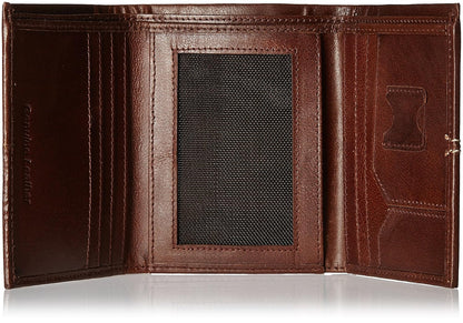 Swiss Military Brown Leather Wallet (LW-18)